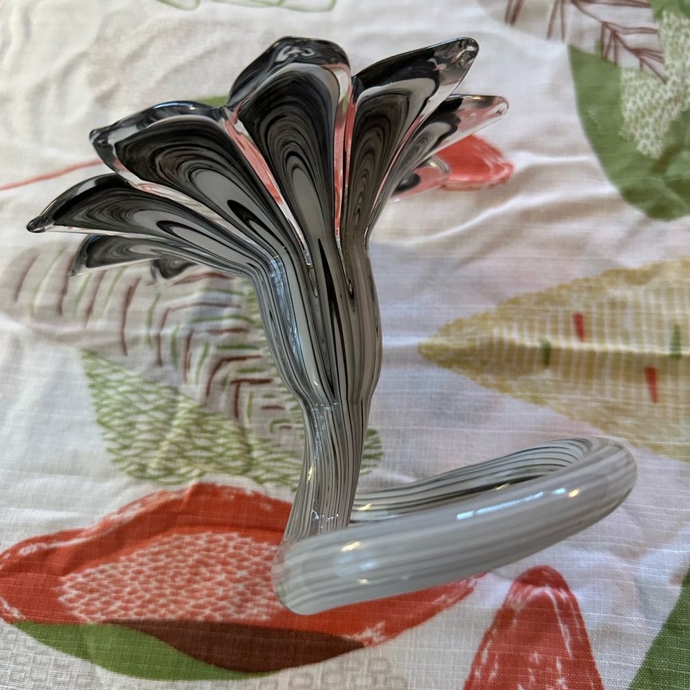 Murano glass candle holder - Picture 4 of 7